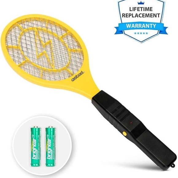 Ostad Electric Fly Swatter Racket‎ - Yellow - Picture 1 of 9